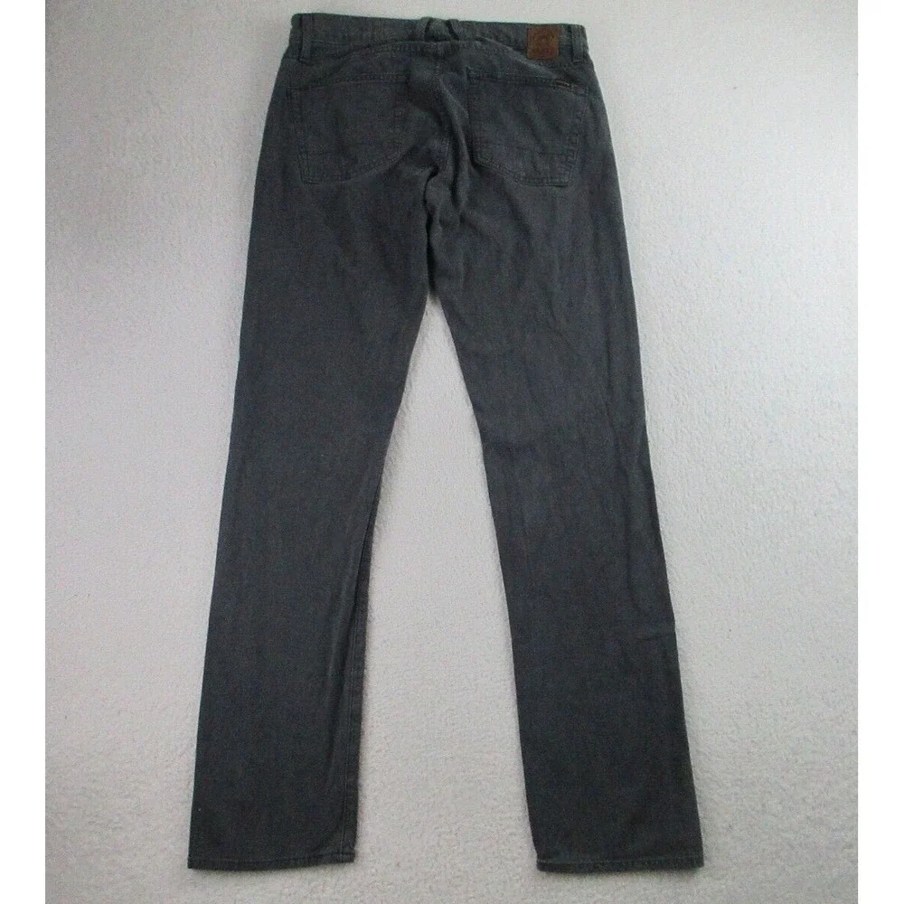 Agave Denim Rocker Jeans Mens 34x33 Gray Classic Taper‎ Straight Made In USA